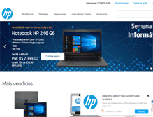 Tablet Screenshot of notebookparavoce.lojahp.com.br