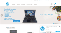 Desktop Screenshot of lojahp.com.br
